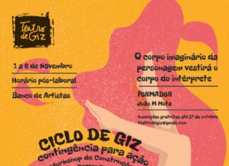 Workshop de Teatro “Construção da Personagem” com João Miguel Mota