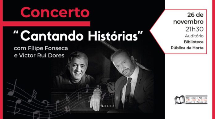 Concerto “Cantando Histórias” na Biblioteca Pública da Horta