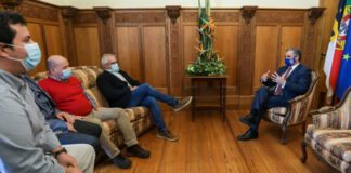 Presidente do Governo recebeu nova Direção da Câmara de Comércio da Horta