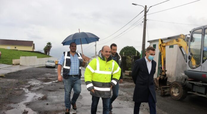 Executivo visita arranque da 2.ª Fase das obras do Chão Frio, na Praia do Almoxarife
