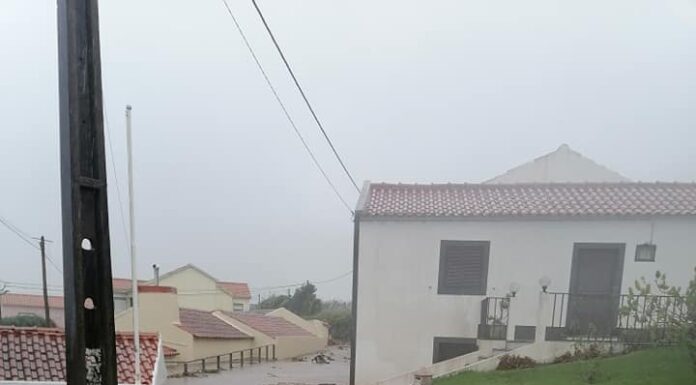 Mau tempo provoca inundações e desalojados no Faial