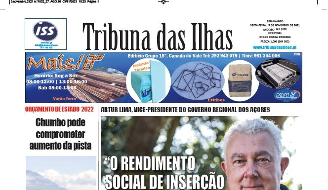 Capa edição nº. 1002, 5 de novembro