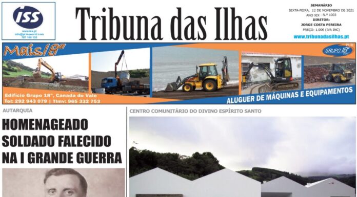Capa edição nº. 1003, 12 de novembro