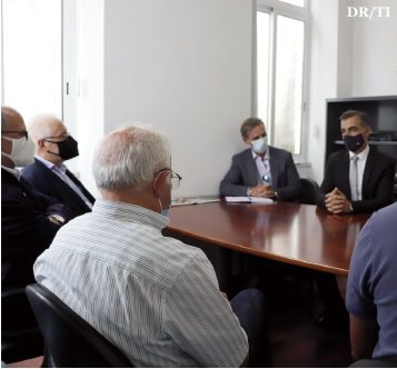carlos ferreira visita TI