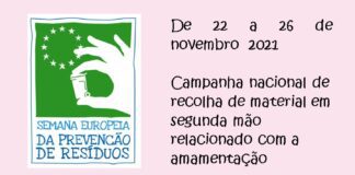 Campanha recolha de resíduos “Amamentar é sustentável” de 22 a 26 de novembro no Faial