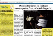 Página da Responsabilidade da Delegação Regional dos Açores da Ordem dos Psicólogos Portugueses