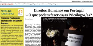 Página da Responsabilidade da Delegação Regional dos Açores da Ordem dos Psicólogos Portugueses