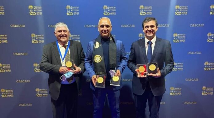 Faialenses distinguidos na gala do centenário da FPA