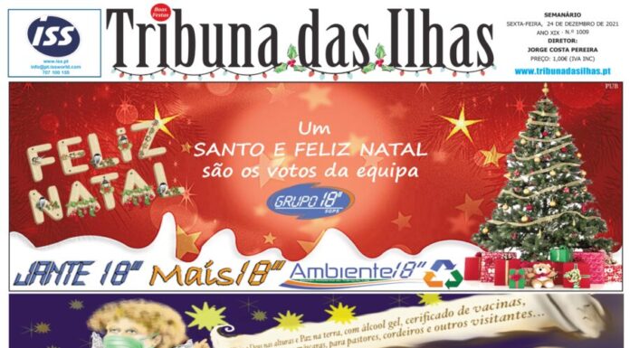 Capa edição n.º 1009, 24 de dezembro