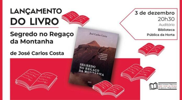 Lançamento do livro “Segredo no Regaço da Montanha” de José Carlos Costa