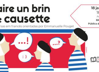 Biblioteca Pública promove “Conversas em Francês – Faire un brin de causette” com Emmanuelle Pouget