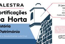 Biblioteca João José da Graça realiza palestra “Fortificações da Horta”