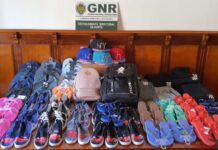 GNR apreende material contrafeito em estabelecimentos comerciais no Faial