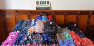 GNR apreende material contrafeito em estabelecimentos comerciais no Faial