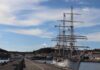 Statsraad Lehmkuhl, veleiro norueguês, faz paragem no Faial na sua viagem à volta do mundo