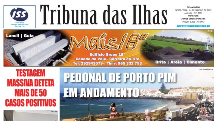 Capa edição n.º 1011, 14 de janeiro