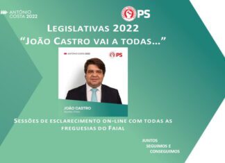 PS em sessões de esclarecimento on-line com freguesias do Faial