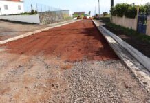 Atrasadas obras de asfaltagem no Chão Frio e no Lameiro Grande