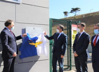 Inaugurado Parque de Limitação de Avarias da Escola do Mar dos Açores