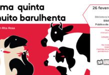 Biblioteca da Horta recebe atividade infantil “Uma quinta muito barulhenta”