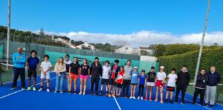 Alice Vieira e Diogo Neves marcam presença no Centro Regional de Treinos