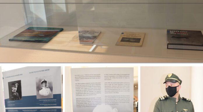 Exposição “100 anos de Aviação Naval” na Biblioteca da Horta até 27 de fevereiro