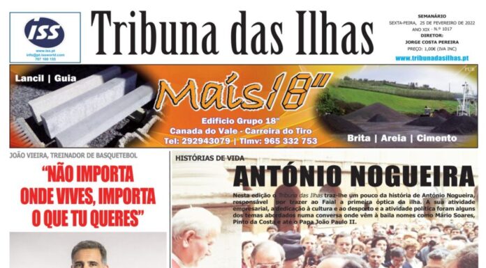 Capa edição n.º 1017, 25 de fevereiro
