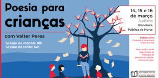 Sessões de “Poesia para Crianças” na Biblioteca da Horta