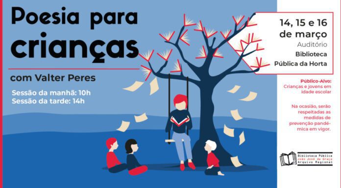 Sessões de “Poesia para Crianças” na Biblioteca da Horta
