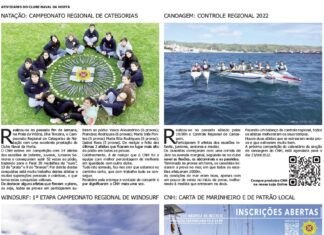 Página da responsabilidade do Clube Naval da Horta