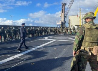 Marinha realiza exercício com Exército nos Açores