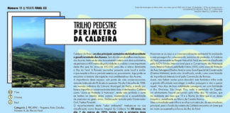 Projeto Faial 52: Trilho pedestre Perímetro da Caldeira