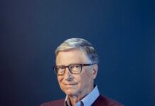 Bill Gates na abertura da HLP Tech Fest