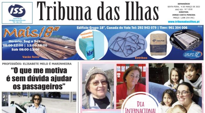 Capa edição n.º 1018, 4 de março