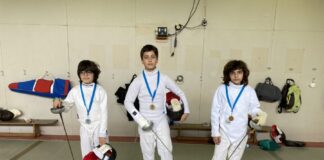 Pavilhão Gimnodesportivo da Horta acolheu 5ª Prova de Esgrima da Época 2021/22