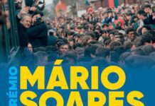 Abertas candidaturas ao Prémio Mário Soares/2022 de 2 a 31 de maio