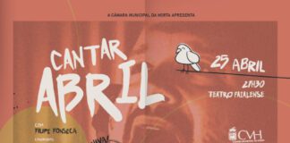 Teatro Faialense acolhe espetáculo de música e poesia “Cantar Abril” no Dia da Liberdade