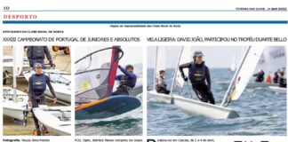 Página da responsabilidade do Clube Naval da Horta