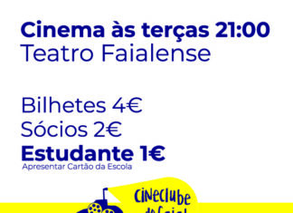 Estudantes terão desconto especial nas sessões de cinema do Cineclube do Faial