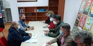 Delegação do PCP reúne com SITACEHT/Açores e ex-trabalhadores da Base das Lajes