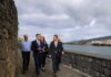 Presidente da Câmara Municipal e Secretário Regional do Ambiente visitam Praia do Porto Pim