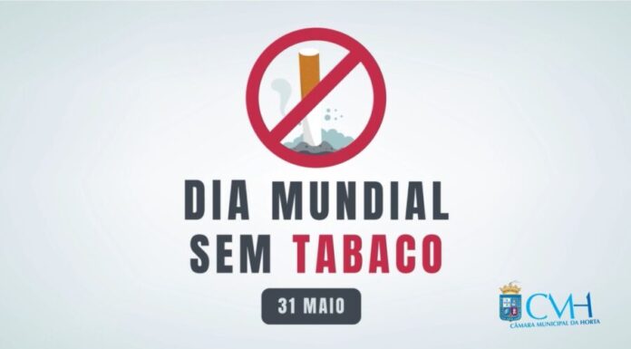 Município da Horta assinala Dia Mundial Sem Tabaco