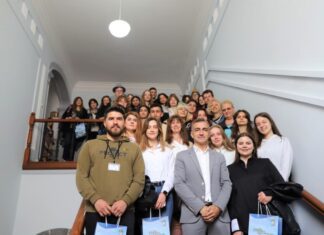 Município da Horta recebe alunos do programa ERASMUS+