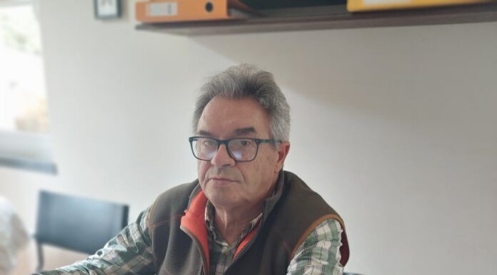 Vítor Frazão, presidente do Clube de Esgrima do Faial