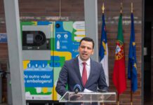 Secretário Regional do Ambiente e Alterações Climáticas preside à inauguração do Sistema de Depósito de Embalagens não Reutilizáveis de Bebidas dos Açores