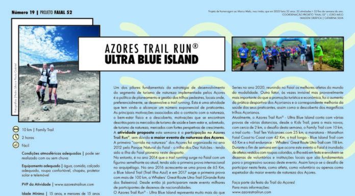 Projeto Faial 52: Azores Trail Run – Ultra Blue Island