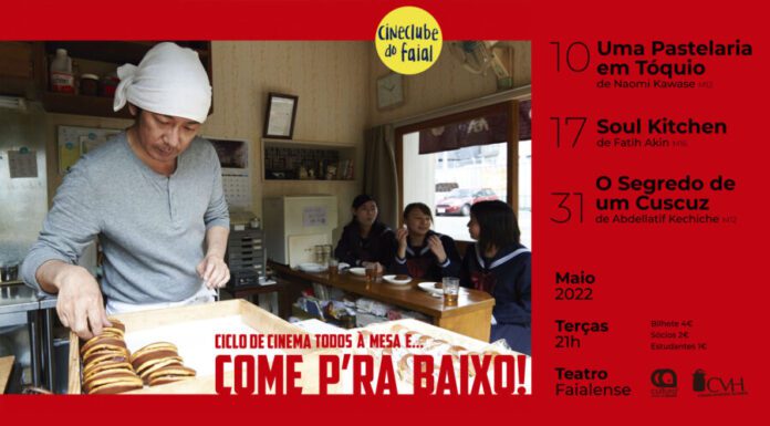 No ciclo de cinema “Todos à mesa e …Come p’ra baixo!”, a comida assume o papel principal