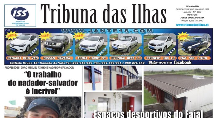 Capa edição n.º 1032, 9 de junho
