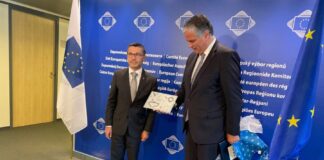 Presidente da Assembleia dos Açores congratula Vasco Cordeiro pela eleição como Presidente do Comité das Regiões