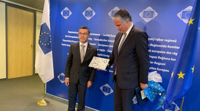 Presidente da Assembleia dos Açores congratula Vasco Cordeiro pela eleição como Presidente do Comité das Regiões
